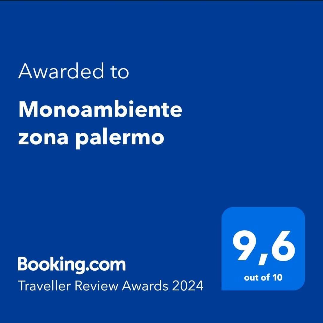 Monoambiente Zona Palermo Appartement Buenos Aires Buitenkant foto